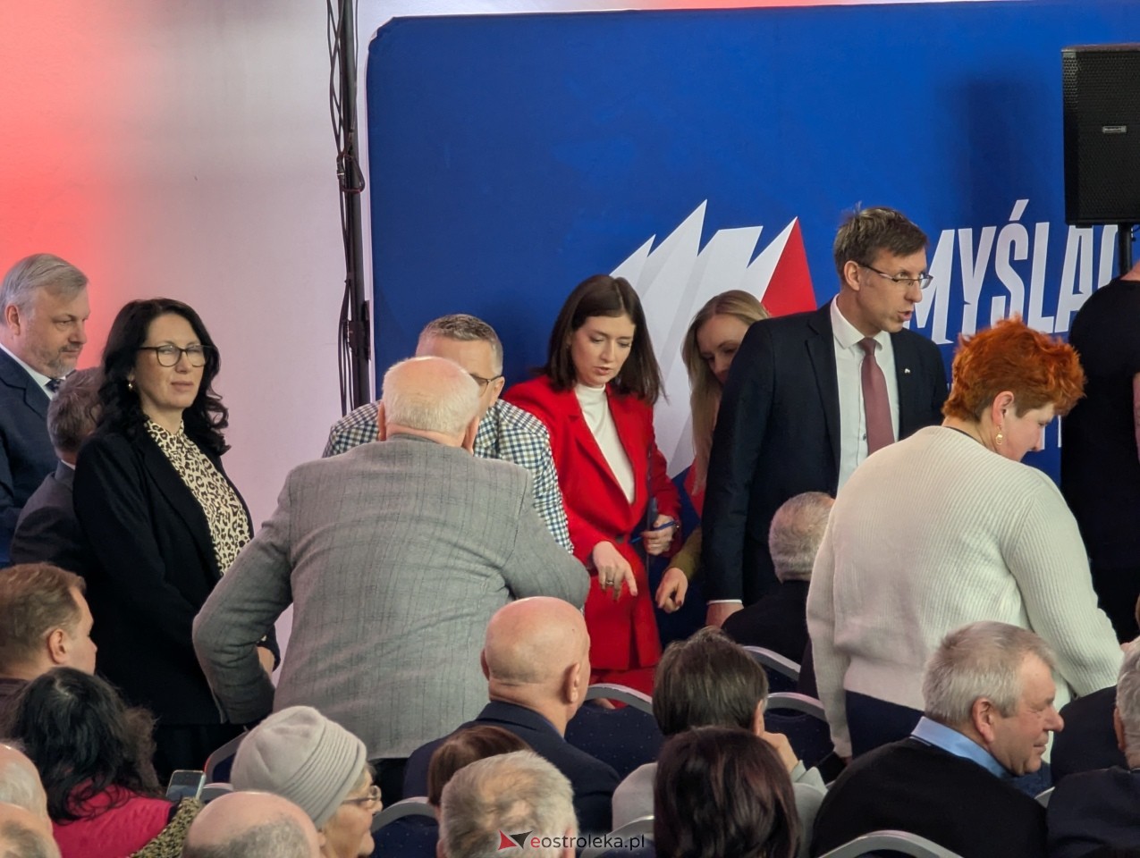 Spotkanie z Jarosławem Kaczyńskim w Starym Lubotyniu [24.01.2026] - zdjęcie #25 - eOstroleka.pl