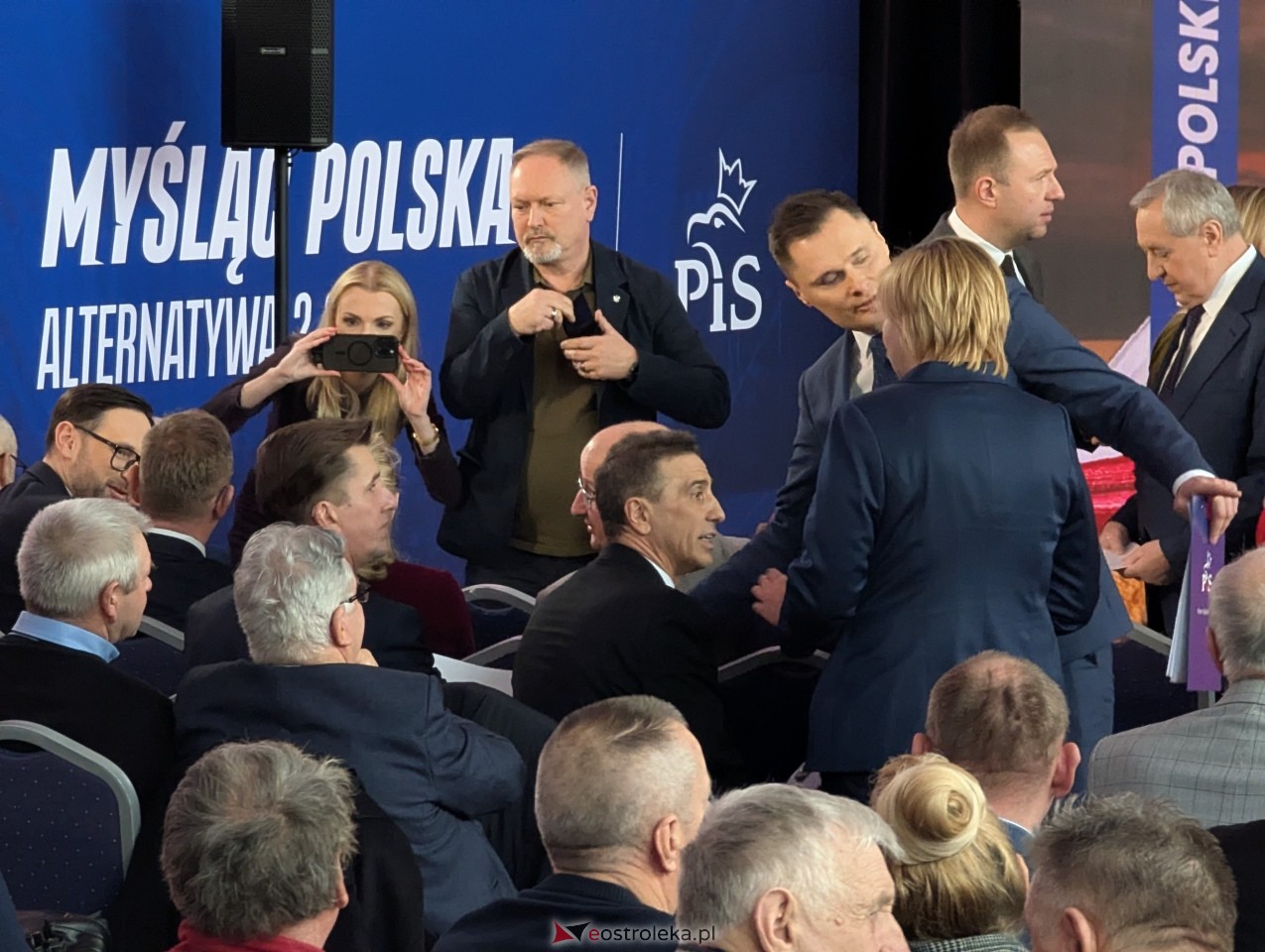 Spotkanie z Jarosławem Kaczyńskim w Starym Lubotyniu [24.01.2026] - zdjęcie #19 - eOstroleka.pl