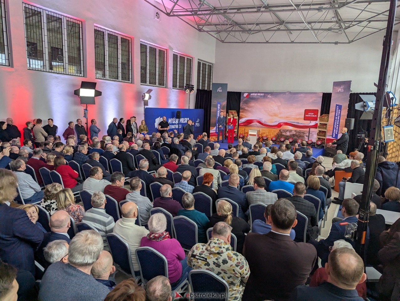 Spotkanie z Jarosławem Kaczyńskim w Starym Lubotyniu [24.01.2026] - zdjęcie #16 - eOstroleka.pl