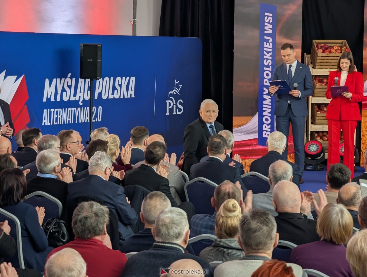 Spotkanie z Jarosławem Kaczyńskim w Starym Lubotyniu [24.01.2026] - zdjęcie #12 - eOstroleka.pl