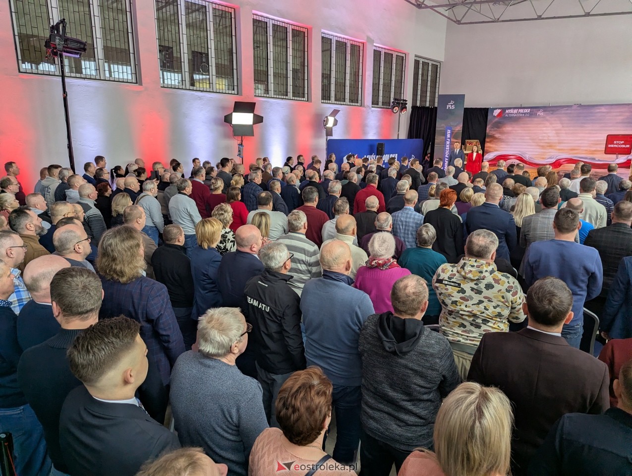 Spotkanie z Jarosławem Kaczyńskim w Starym Lubotyniu [24.01.2026] - zdjęcie #10 - eOstroleka.pl