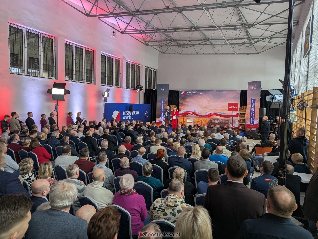 Spotkanie z Jarosławem Kaczyńskim w Starym Lubotyniu [24.01.2026] - zdjęcie #8 - eOstroleka.pl