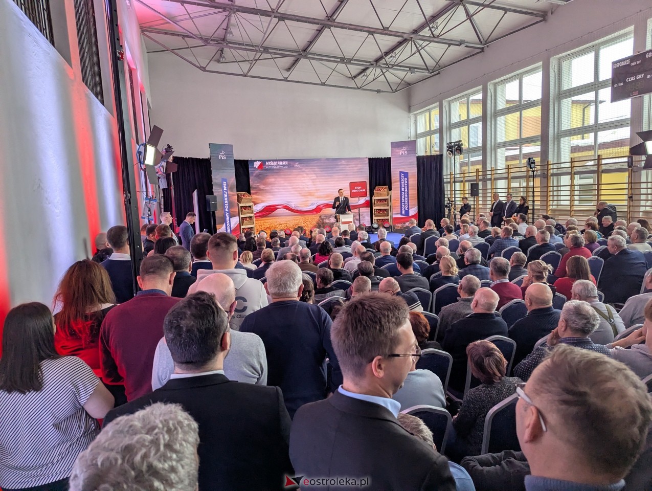 Spotkanie z Jarosławem Kaczyńskim w Starym Lubotyniu [24.01.2026] - zdjęcie #5 - eOstroleka.pl