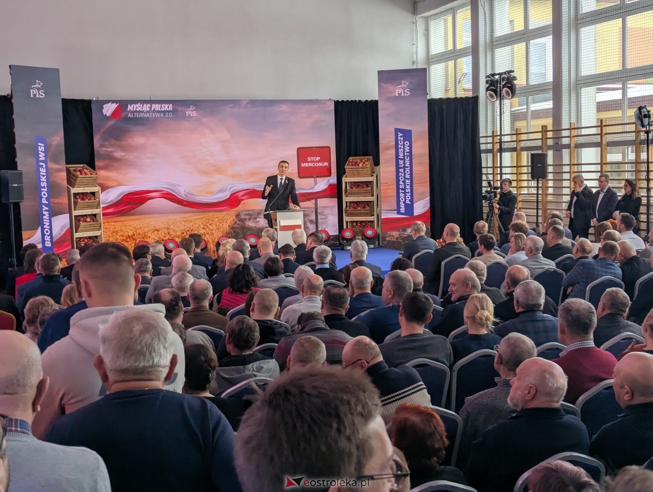 Spotkanie z Jarosławem Kaczyńskim w Starym Lubotyniu [24.01.2026] - zdjęcie #2 - eOstroleka.pl