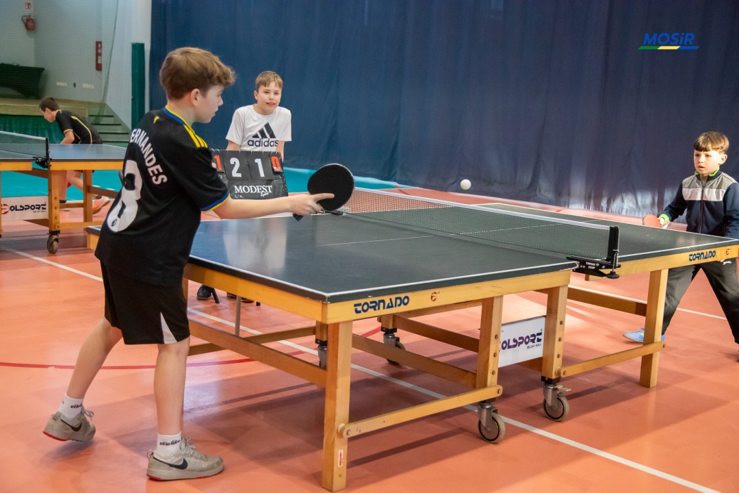 Turniej tenisa stołowego - ferie zimowe 2026, fot. MOSIR Ostrołęka - zdjęcie #34 - eOstroleka.pl