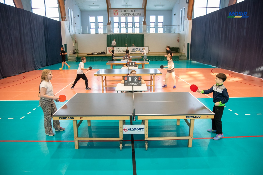 Turniej tenisa stołowego - ferie zimowe 2026, fot. MOSIR Ostrołęka - zdjęcie #16 - eOstroleka.pl