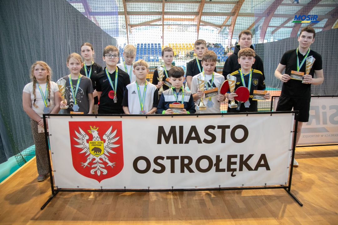 Turniej tenisa stołowego - ferie zimowe 2026, fot. MOSIR Ostrołęka - zdjęcie #1 - eOstroleka.pl
