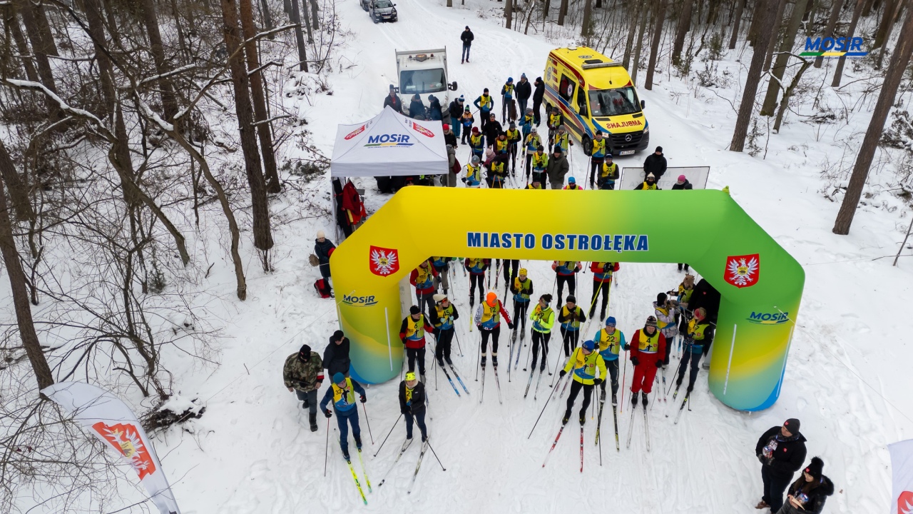 V Bieg Kurpsiów dla WOŚP - fot. MOSIR Ostrołęka [25.01.2026] - zdjęcie #3 - eOstroleka.pl