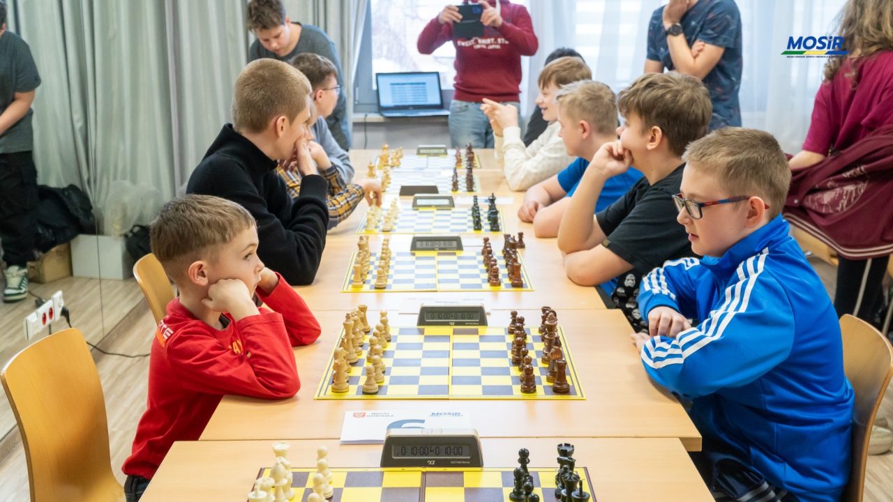 Ferie zimowe 2026. Turniej szachowy w Ostrołęce, fot. MOSIR Ostrołęka - zdjęcie #32 - eOstroleka.pl