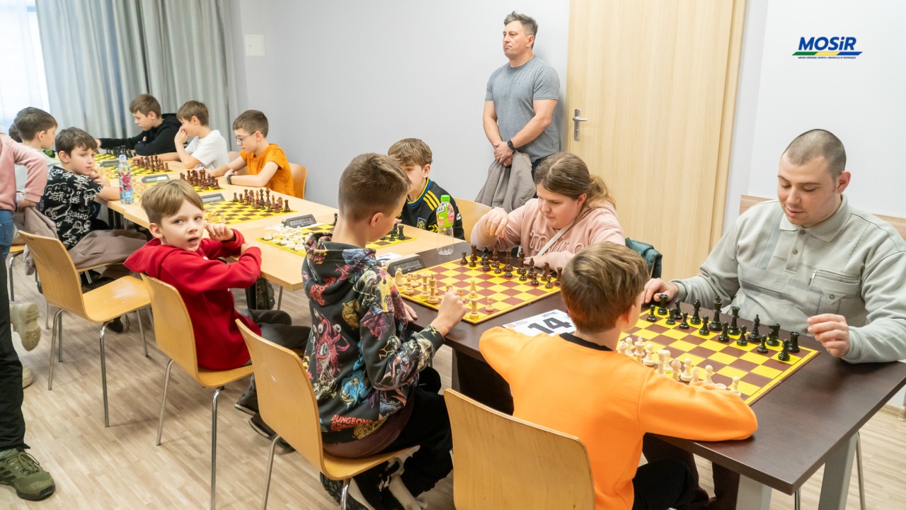 Ferie zimowe 2026. Turniej szachowy w Ostrołęce, fot. MOSIR Ostrołęka - zdjęcie #31 - eOstroleka.pl