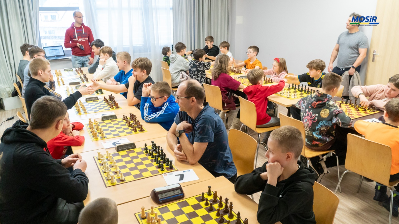 Ferie zimowe 2026. Turniej szachowy w Ostrołęce, fot. MOSIR Ostrołęka - zdjęcie #30 - eOstroleka.pl