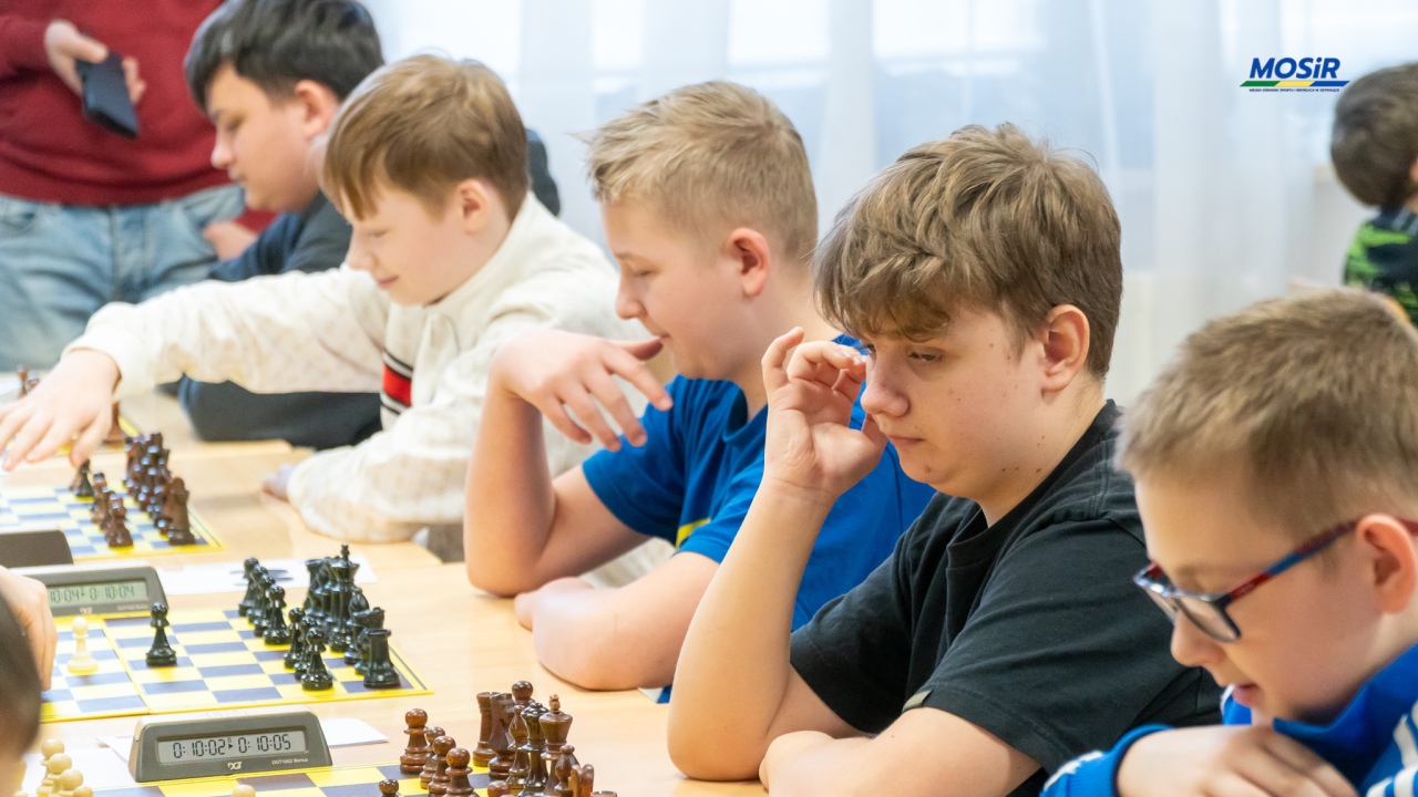 Ferie zimowe 2026. Turniej szachowy w Ostrołęce, fot. MOSIR Ostrołęka - zdjęcie #29 - eOstroleka.pl