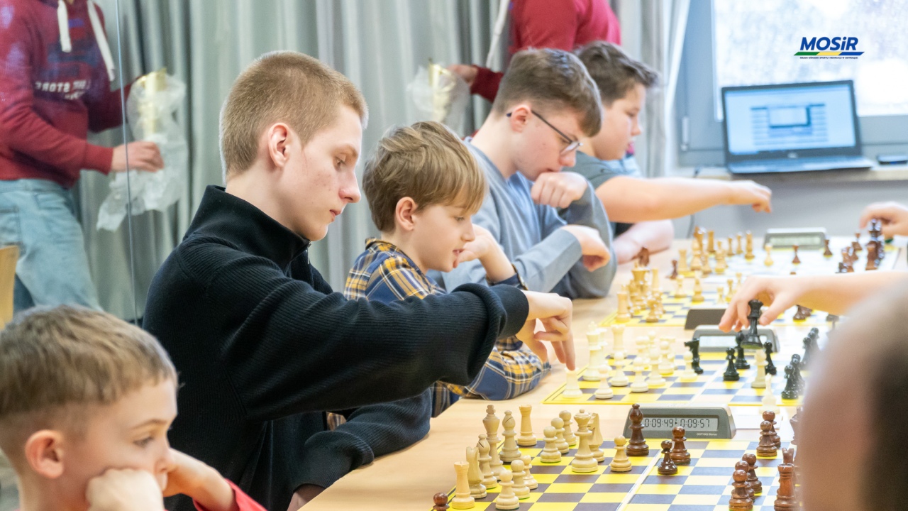 Ferie zimowe 2026. Turniej szachowy w Ostrołęce, fot. MOSIR Ostrołęka - zdjęcie #24 - eOstroleka.pl