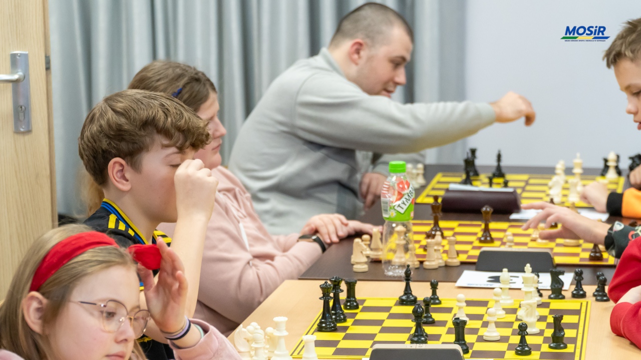Ferie zimowe 2026. Turniej szachowy w Ostrołęce, fot. MOSIR Ostrołęka - zdjęcie #14 - eOstroleka.pl