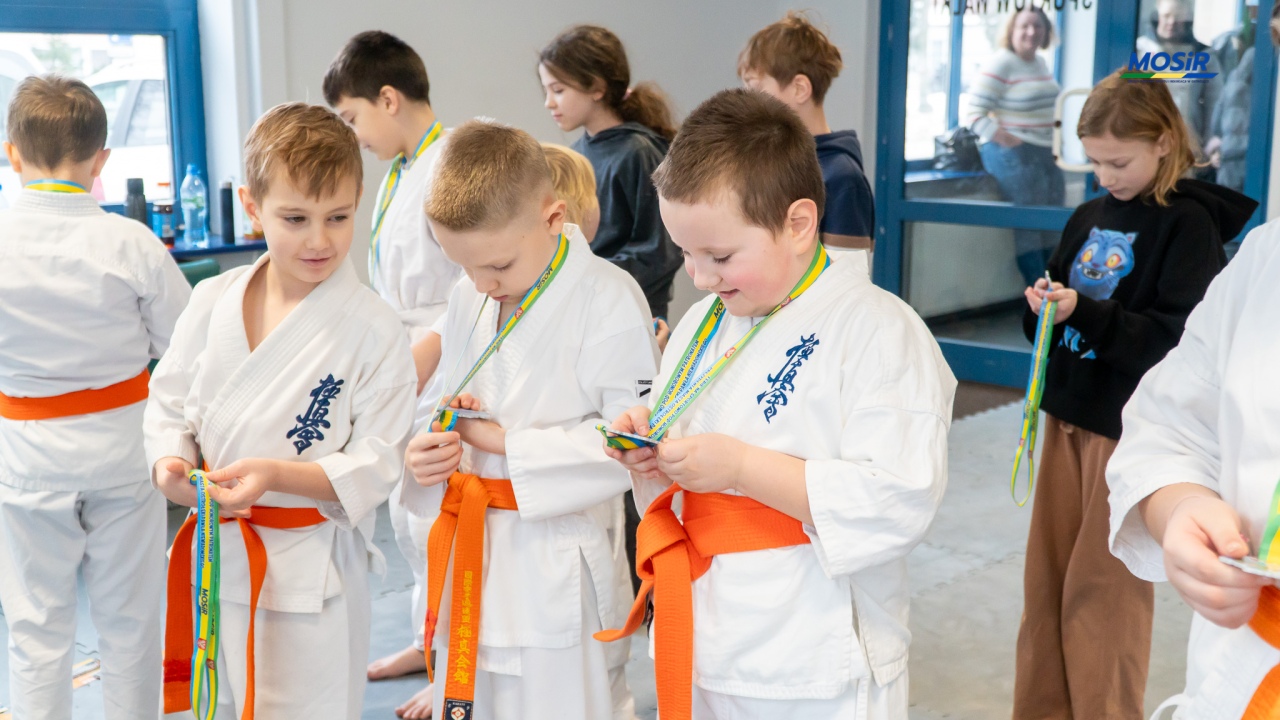 Ferie z karate w Ostrołęce, fot. MOSIR Ostrołęka - zdjęcie #21 - eOstroleka.pl
