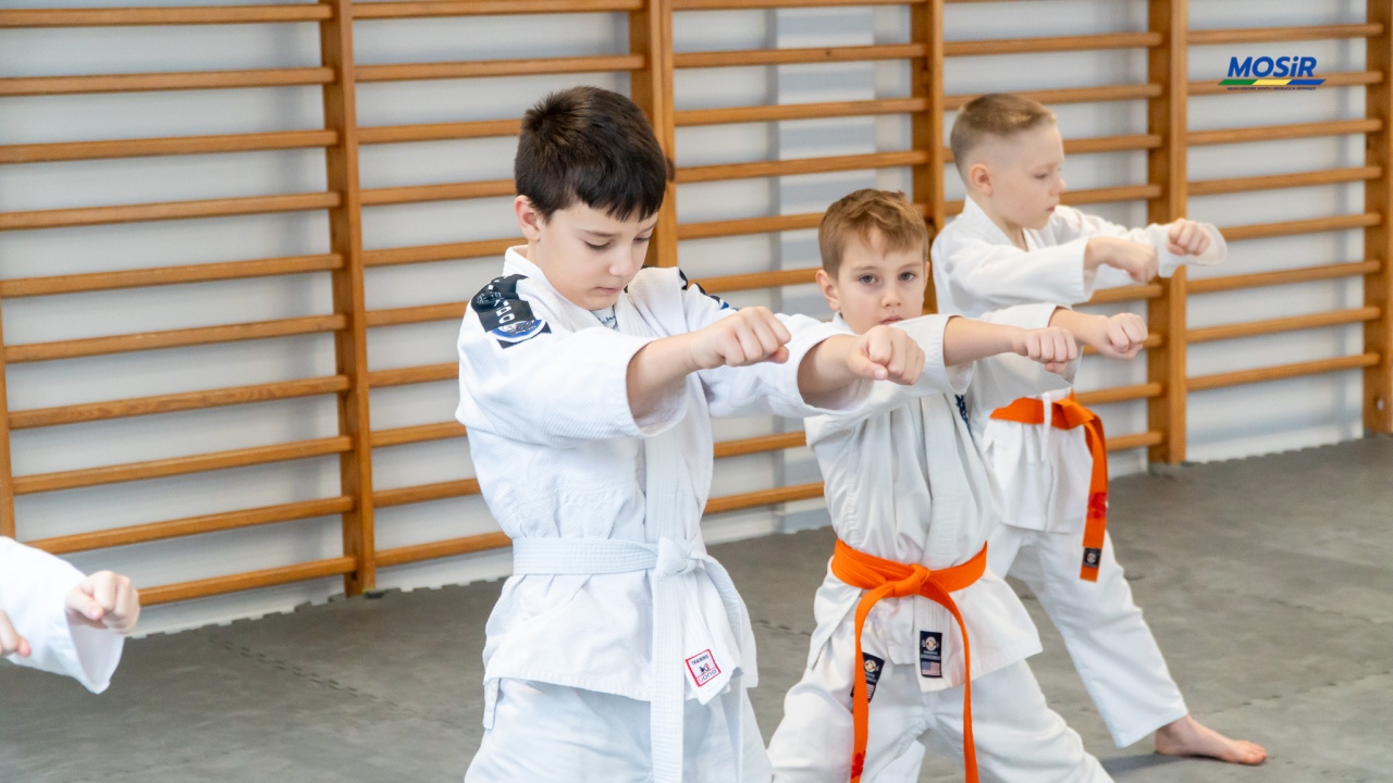 Ferie z karate w Ostrołęce, fot. MOSIR Ostrołęka - zdjęcie #18 - eOstroleka.pl
