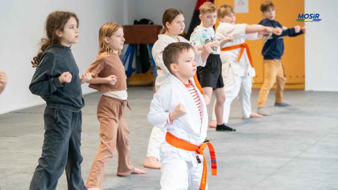 Ferie z karate w Ostrołęce, fot. MOSIR Ostrołęka - zdjęcie #16 - eOstroleka.pl