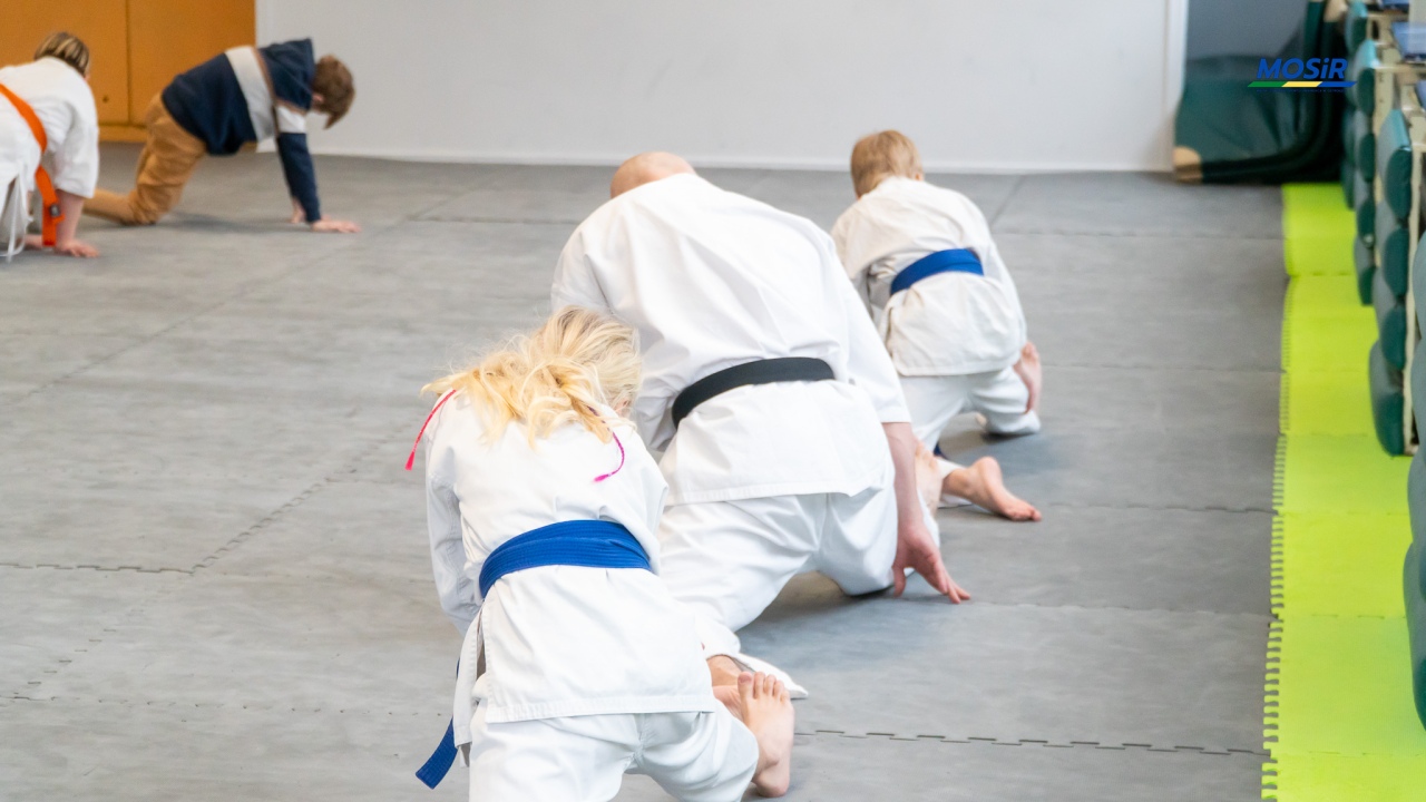 Ferie z karate w Ostrołęce, fot. MOSIR Ostrołęka - zdjęcie #12 - eOstroleka.pl