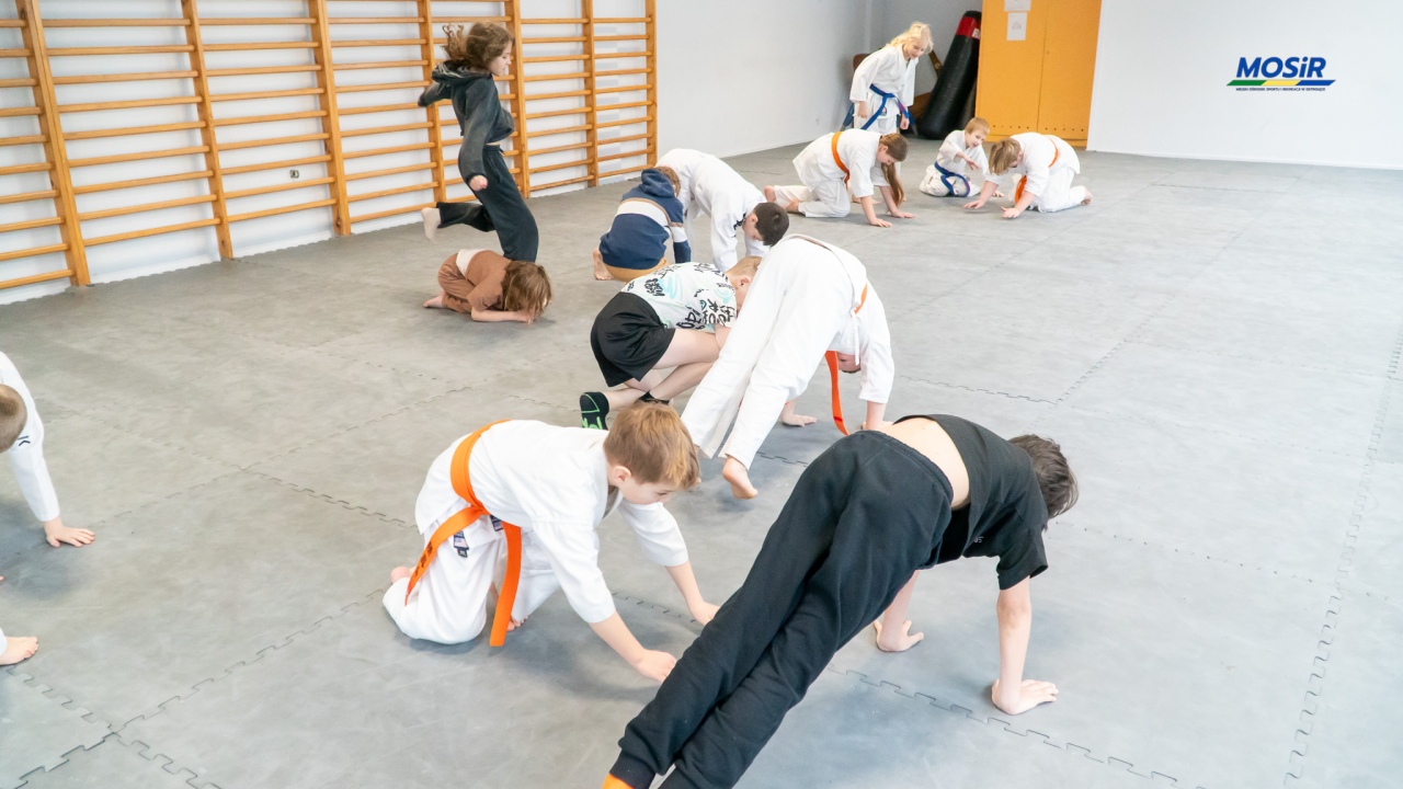 Ferie z karate w Ostrołęce, fot. MOSIR Ostrołęka - zdjęcie #7 - eOstroleka.pl
