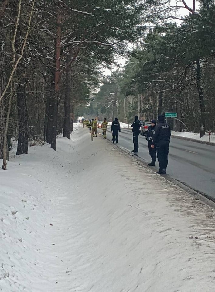 Poszukiwania zaginionego 82-latka, fot. KPP Ostrów Maz - zdjęcie #10 - eOstroleka.pl