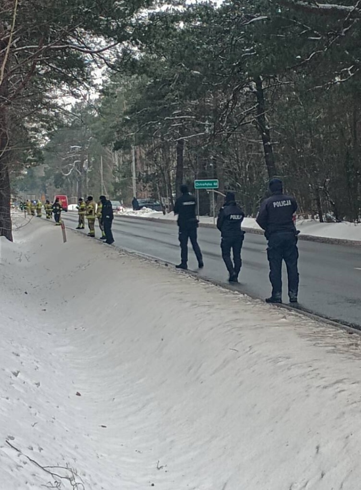Poszukiwania zaginionego 82-latka, fot. KPP Ostrów Maz - zdjęcie #1 - eOstroleka.pl