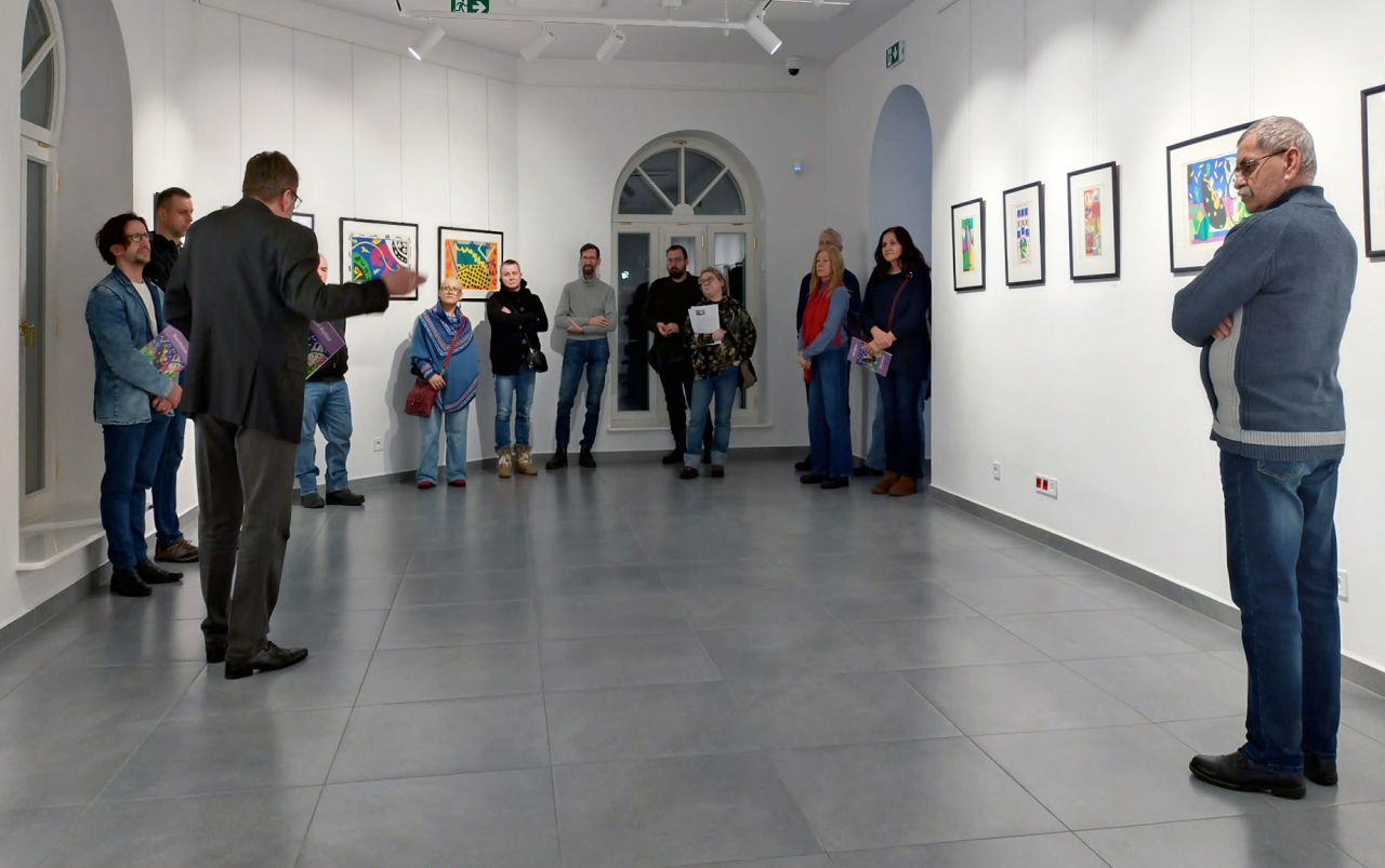 Wernisaż wystawy „Papierowe poematy” Henri Matisse’a w Galerii Ostrołęka [06.02.2026] - zdjęcie #1 - eOstroleka.pl