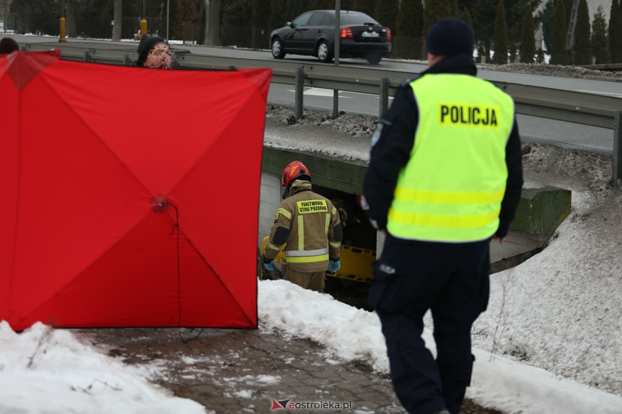 Makabryczne odkrycie na Warszawskiej w Olszewie-Borkach [07.02.2026] - zdjęcie #15 - eOstroleka.pl