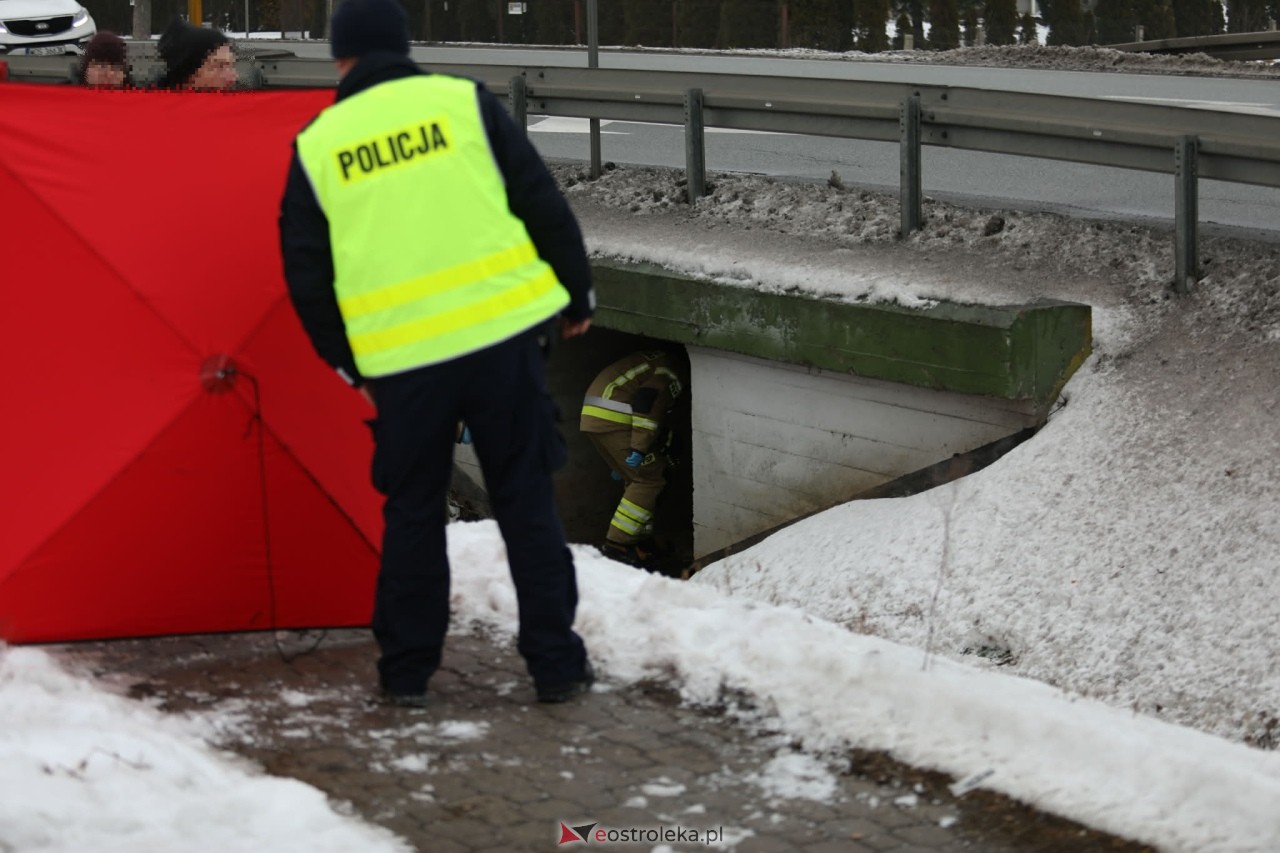 Makabryczne odkrycie na Warszawskiej w Olszewie-Borkach [07.02.2026] - zdjęcie #13 - eOstroleka.pl