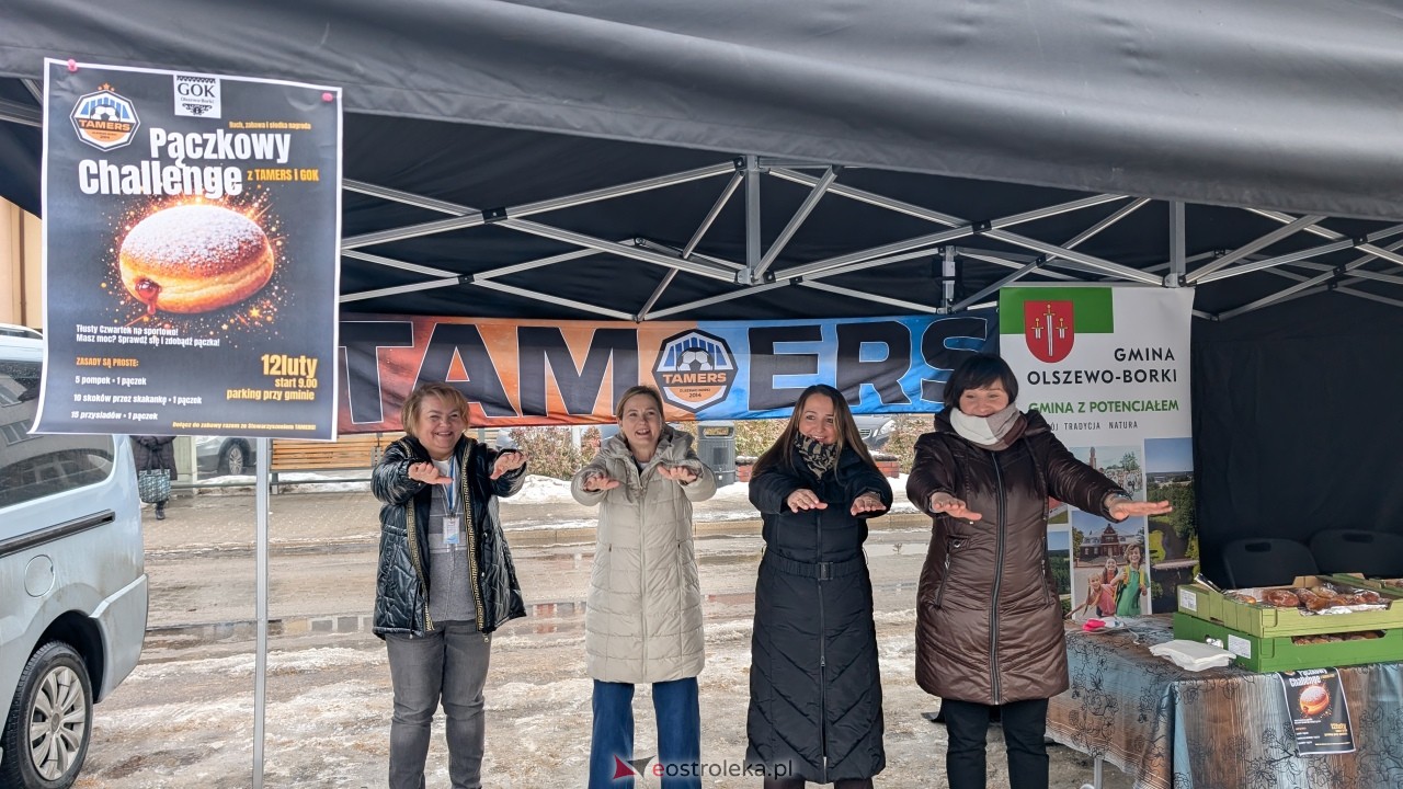 Sportowy tłusty czwartek w Olszewie-Borkach. Pączki smakowały najlepiej po wycisku! [12.02.2026] - zdjęcie #52 - eOstroleka.pl