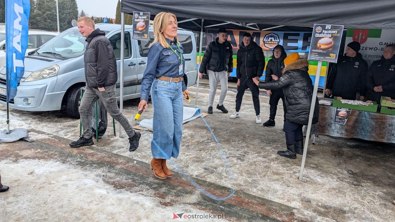 Sportowy tłusty czwartek w Olszewie-Borkach. Pączki smakowały najlepiej po wycisku! [12.02.2026] - zdjęcie #10 - eOstroleka.pl