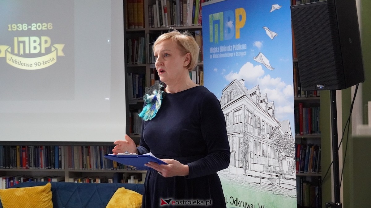 Inauguracja 90-lecia Miejskiej Biblioteki Publicznej w Ostrołęce [12.02.2026] - zdjęcie #20 - eOstroleka.pl