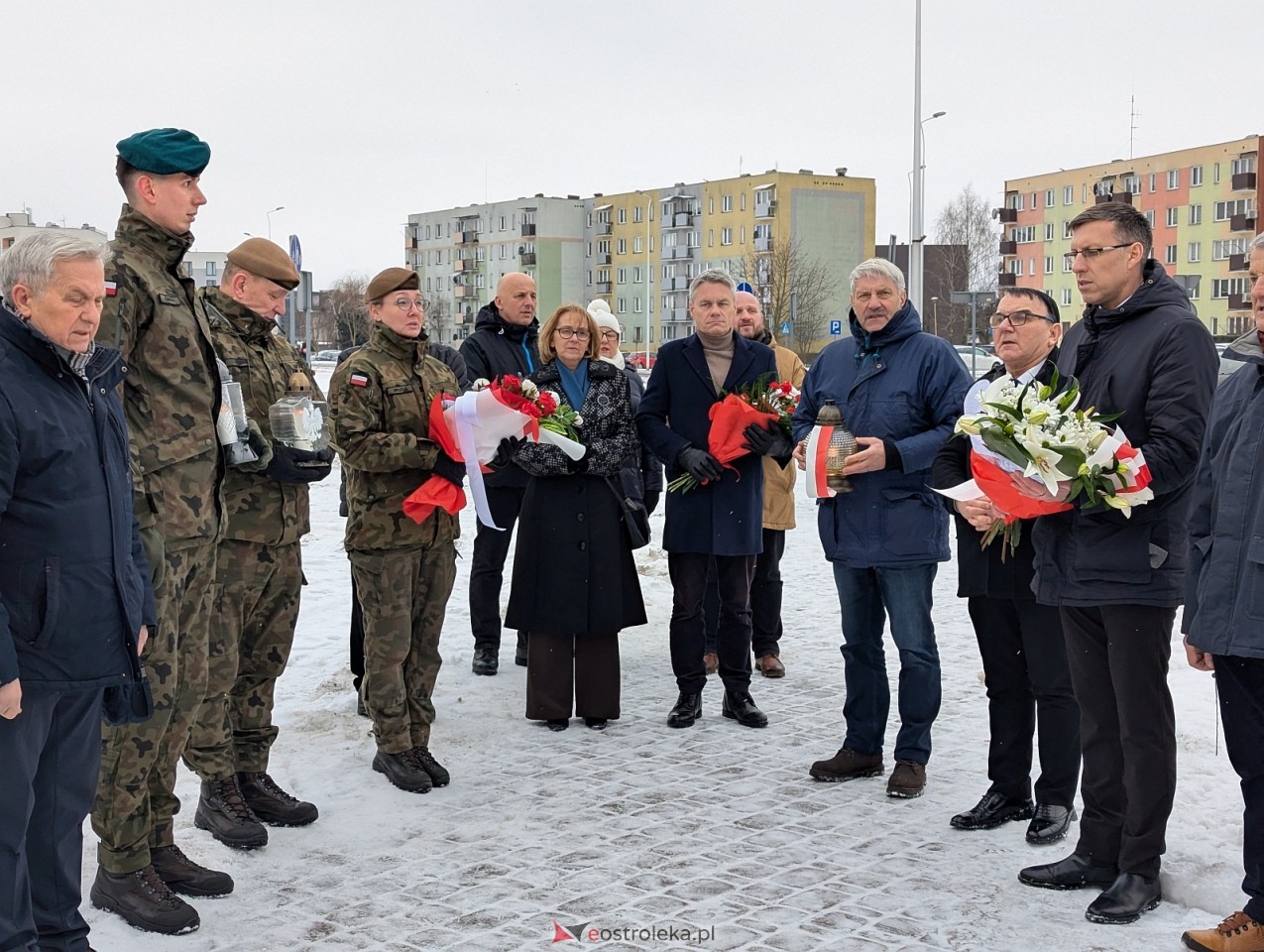 Narodowy Dzień Pamięci Żołnierzy Armii Krajowej w Ostrołęce [14.02.2026] - zdjęcie #38 - eOstroleka.pl