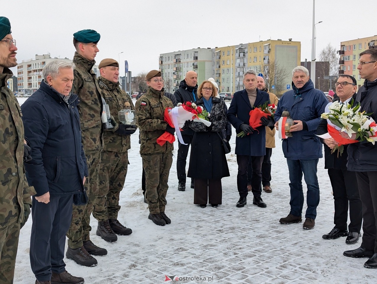 Narodowy Dzień Pamięci Żołnierzy Armii Krajowej w Ostrołęce [14.02.2026] - zdjęcie #37 - eOstroleka.pl