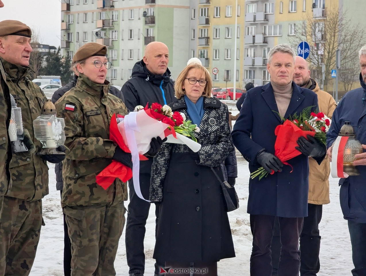 Narodowy Dzień Pamięci Żołnierzy Armii Krajowej w Ostrołęce [14.02.2026] - zdjęcie #26 - eOstroleka.pl