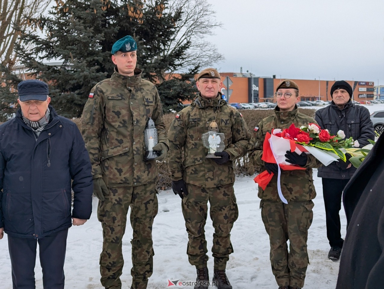 Narodowy Dzień Pamięci Żołnierzy Armii Krajowej w Ostrołęce [14.02.2026] - zdjęcie #17 - eOstroleka.pl