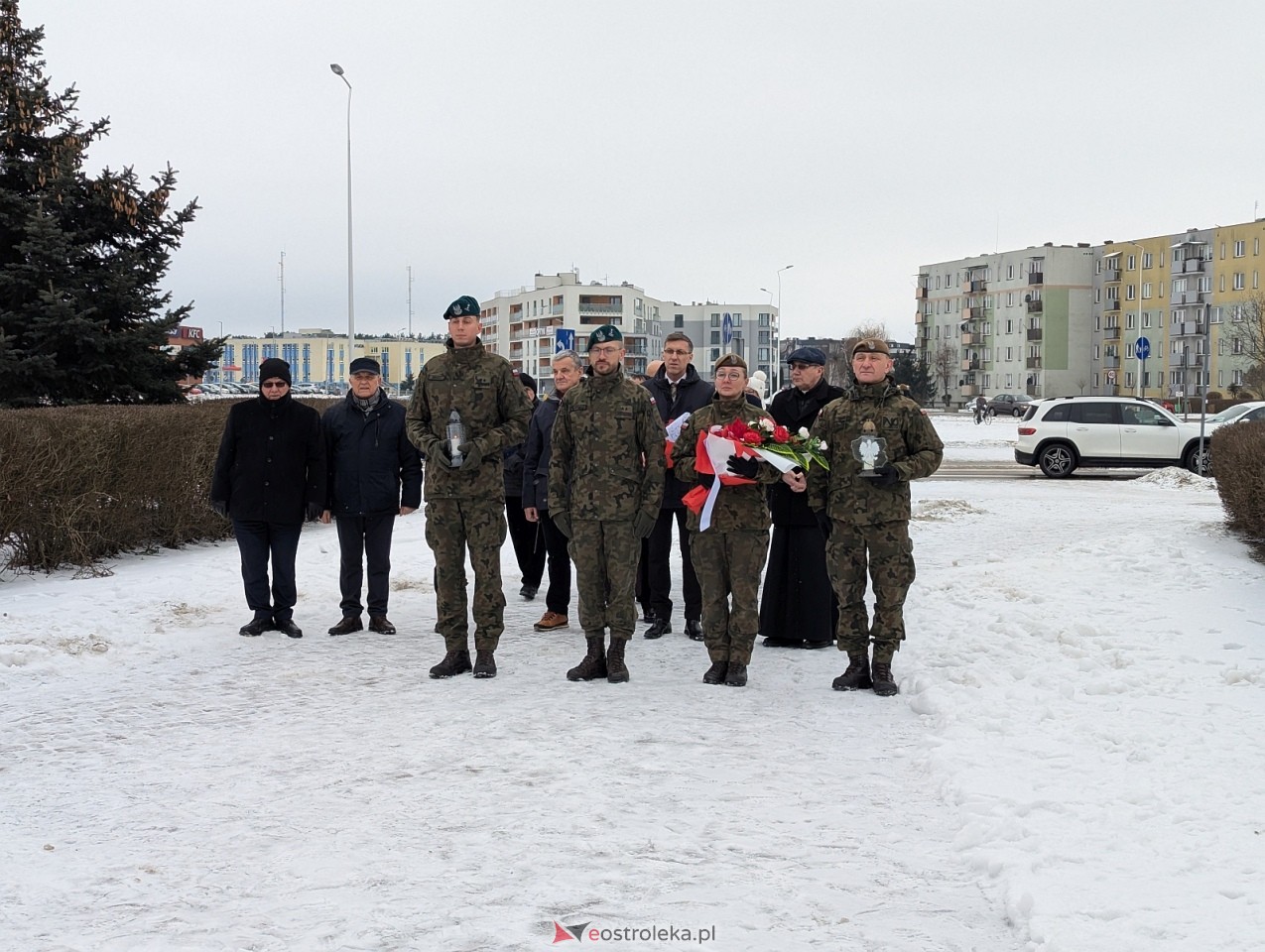 Narodowy Dzień Pamięci Żołnierzy Armii Krajowej w Ostrołęce [14.02.2026] - zdjęcie #14 - eOstroleka.pl