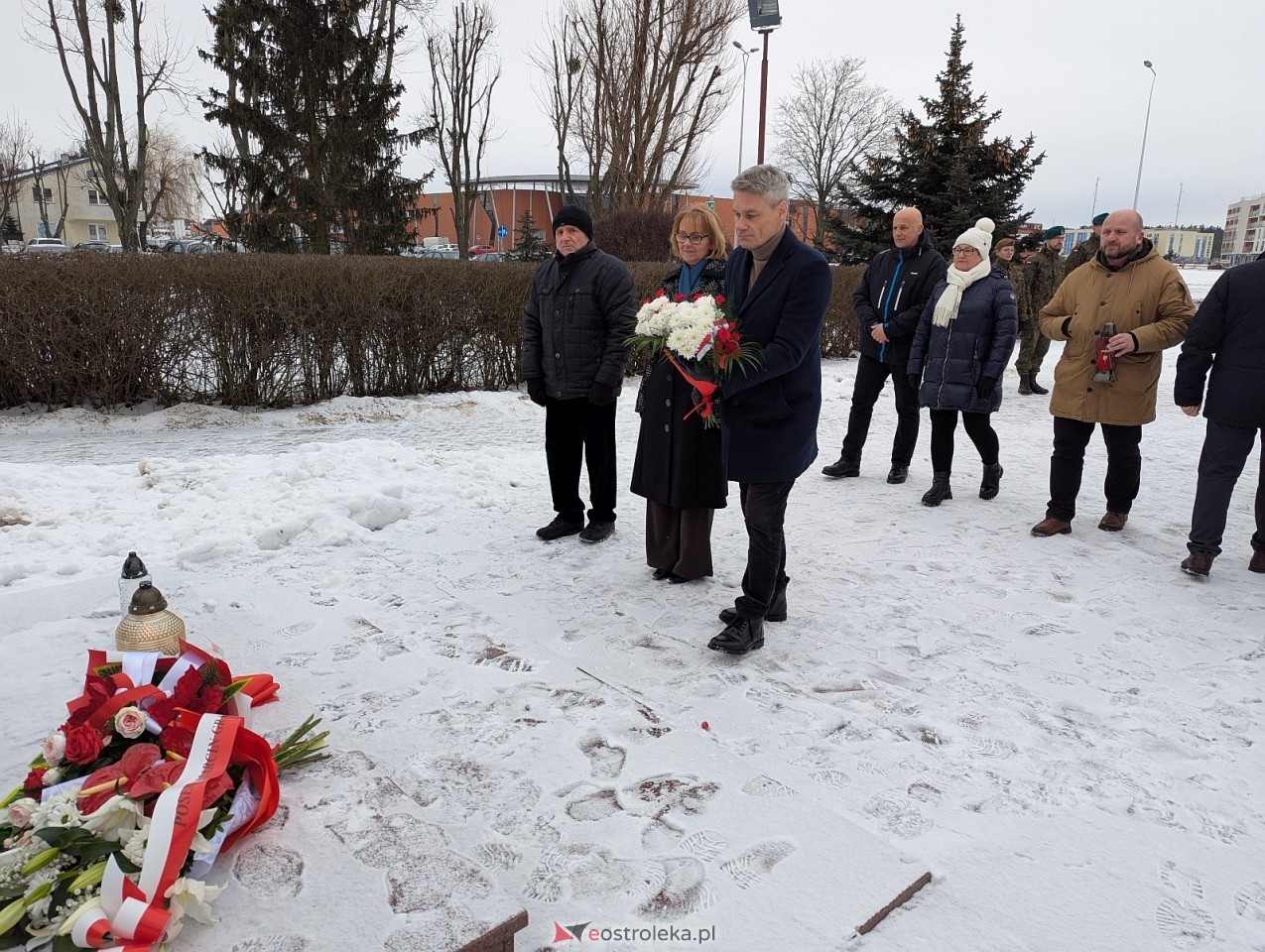 Narodowy Dzień Pamięci Żołnierzy Armii Krajowej w Ostrołęce [14.02.2026] - zdjęcie #9 - eOstroleka.pl