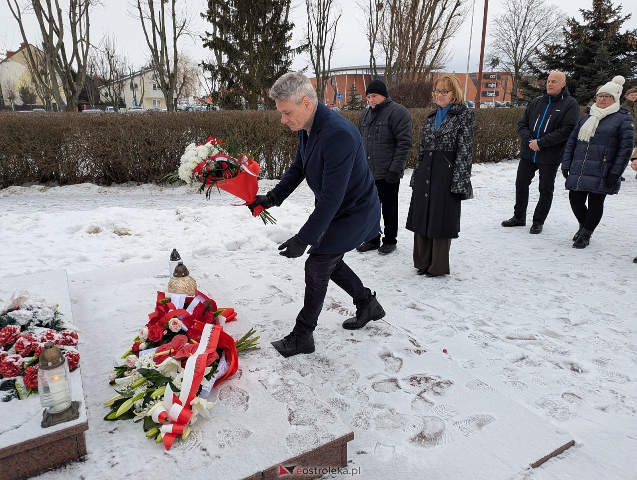 Narodowy Dzień Pamięci Żołnierzy Armii Krajowej w Ostrołęce [14.02.2026] - zdjęcie #8 - eOstroleka.pl