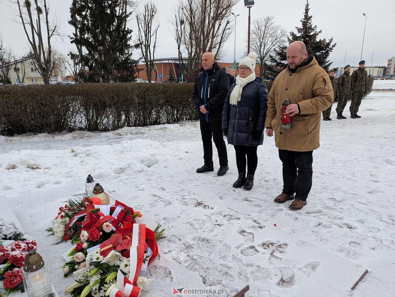 Narodowy Dzień Pamięci Żołnierzy Armii Krajowej w Ostrołęce [14.02.2026] - zdjęcie #5 - eOstroleka.pl