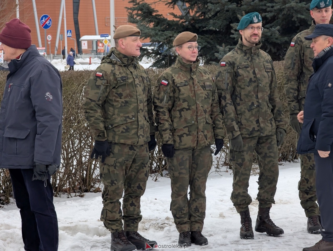 Narodowy Dzień Pamięci Żołnierzy Armii Krajowej w Ostrołęce [14.02.2026] - zdjęcie #3 - eOstroleka.pl