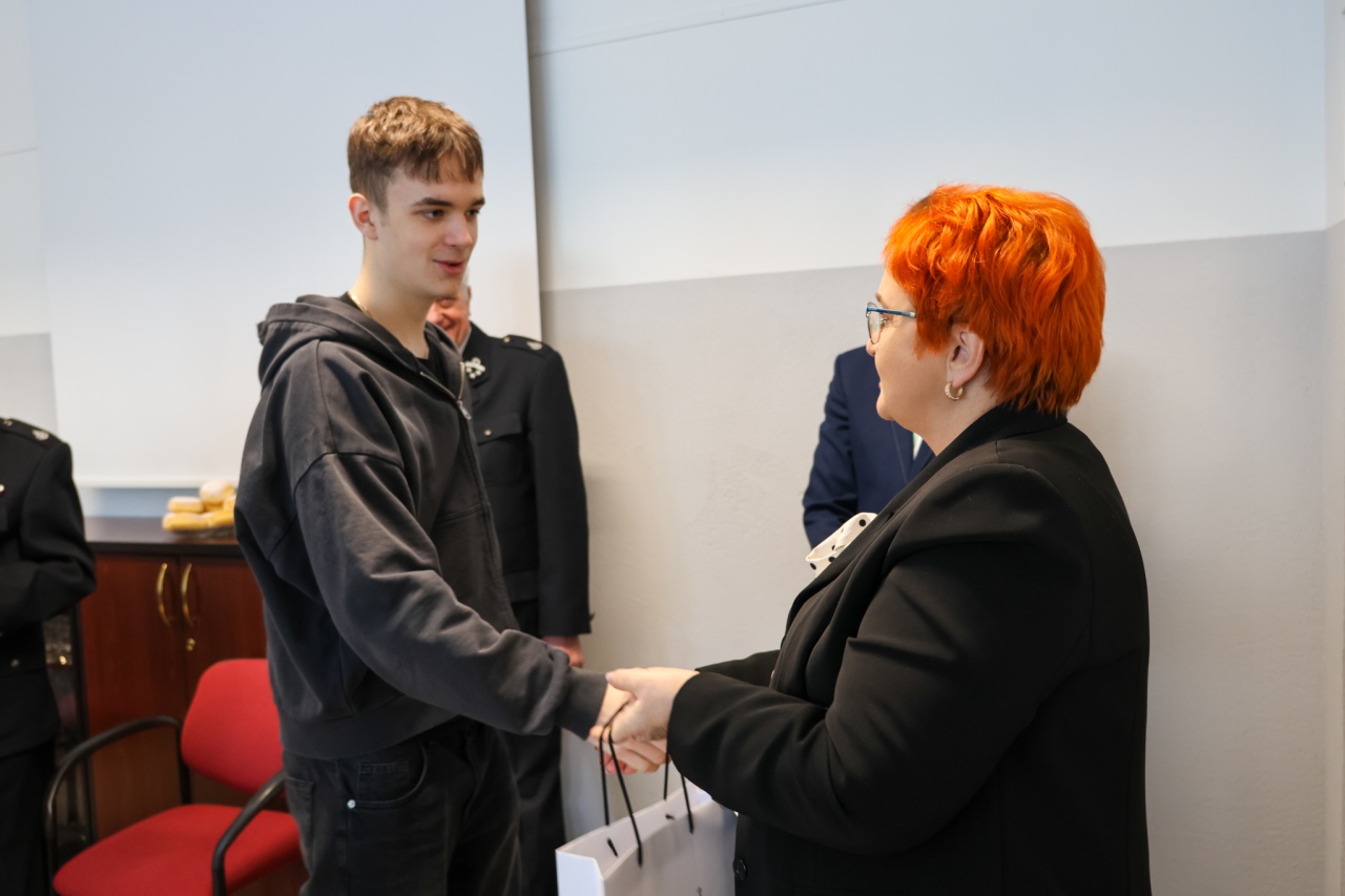 Eliminacje Miejskie XLVIII Ogólnopolskiego Turnieju Wiedzy Pożarniczej „Młodzież Zapobiega Pożarom” [12.02.2026] - zdjęcie #20 - eOstroleka.pl