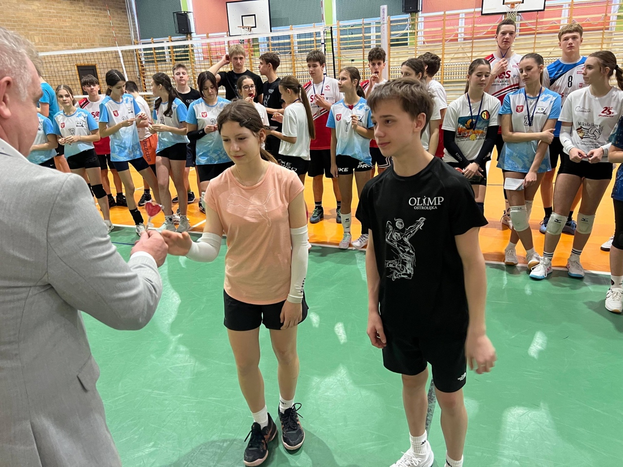 Walentynkowy turniej siatkówki w SP nr 5 [18.02.2026] - zdjęcie #31 - eOstroleka.pl