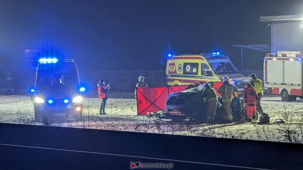 Wypadek na przejeździe kolejowym w Susku Nowym [21.02.2026] - zdjęcie #10 - eOstroleka.pl