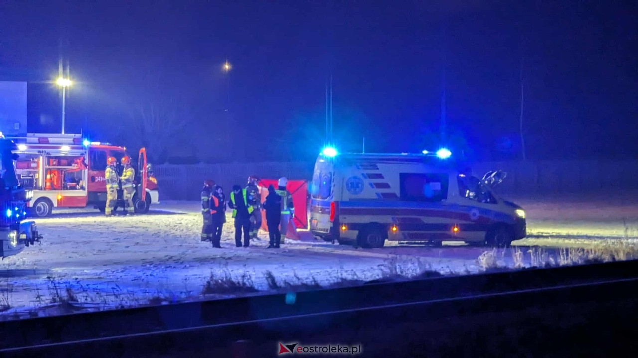 Wypadek na przejeździe kolejowym w Susku Nowym [21.02.2026] - zdjęcie #20 - eOstroleka.pl