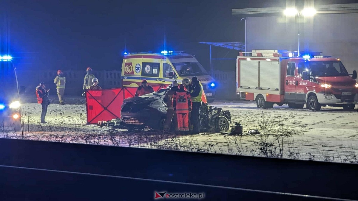 Wypadek na przejeździe kolejowym w Susku Nowym [21.02.2026] - zdjęcie #7 - eOstroleka.pl