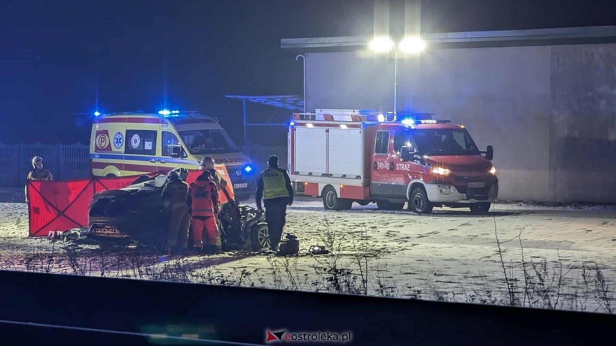 Wypadek na przejeździe kolejowym w Susku Nowym [21.02.2026] - zdjęcie #3 - eOstroleka.pl