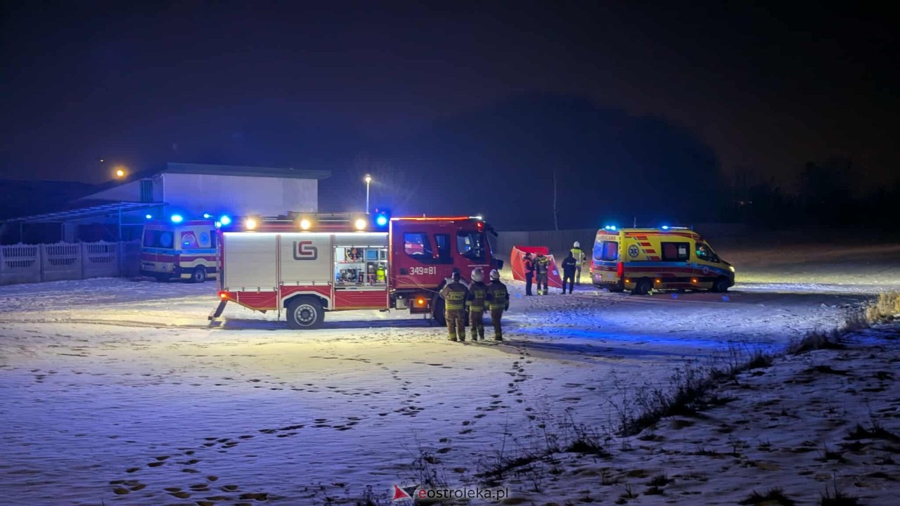 Wypadek na przejeździe kolejowym w Susku Nowym [21.02.2026] - zdjęcie #17 - eOstroleka.pl