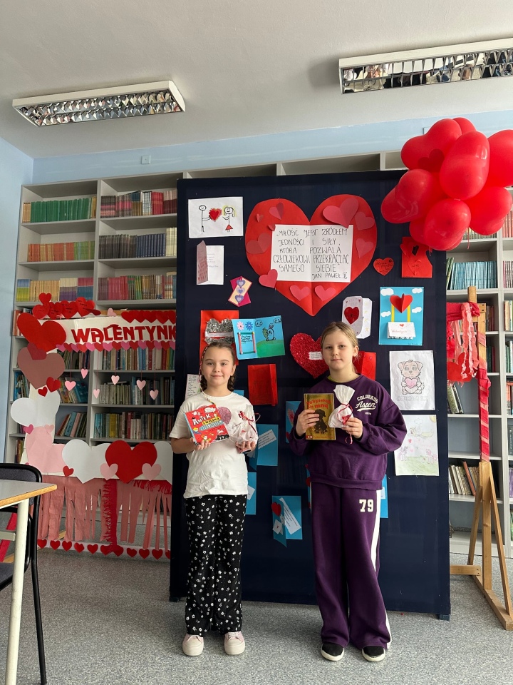 Walentynki w SP 10 Ostrołęka 2026 - zdjęcie #1 - eOstroleka.pl