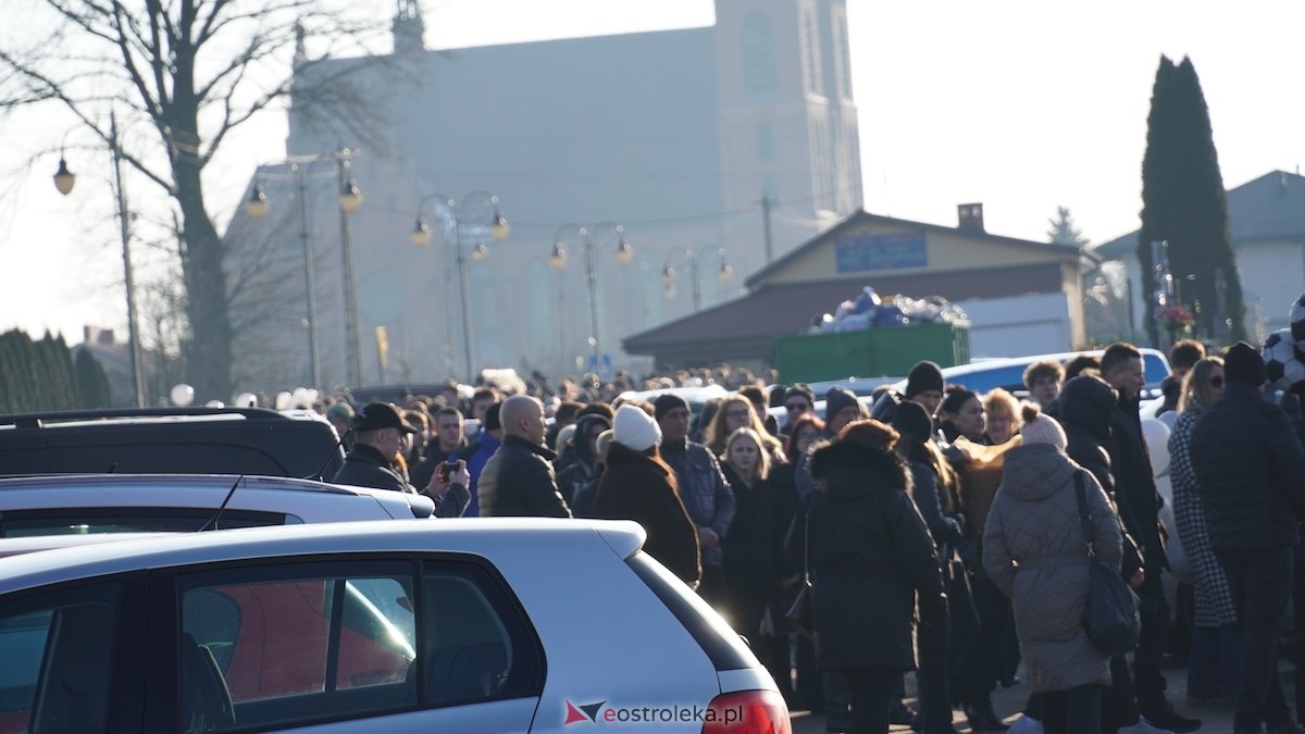 Ostatnia droga śp. Łukasza i Eweliny [26.02.2026] - zdjęcie #3 - eOstroleka.pl