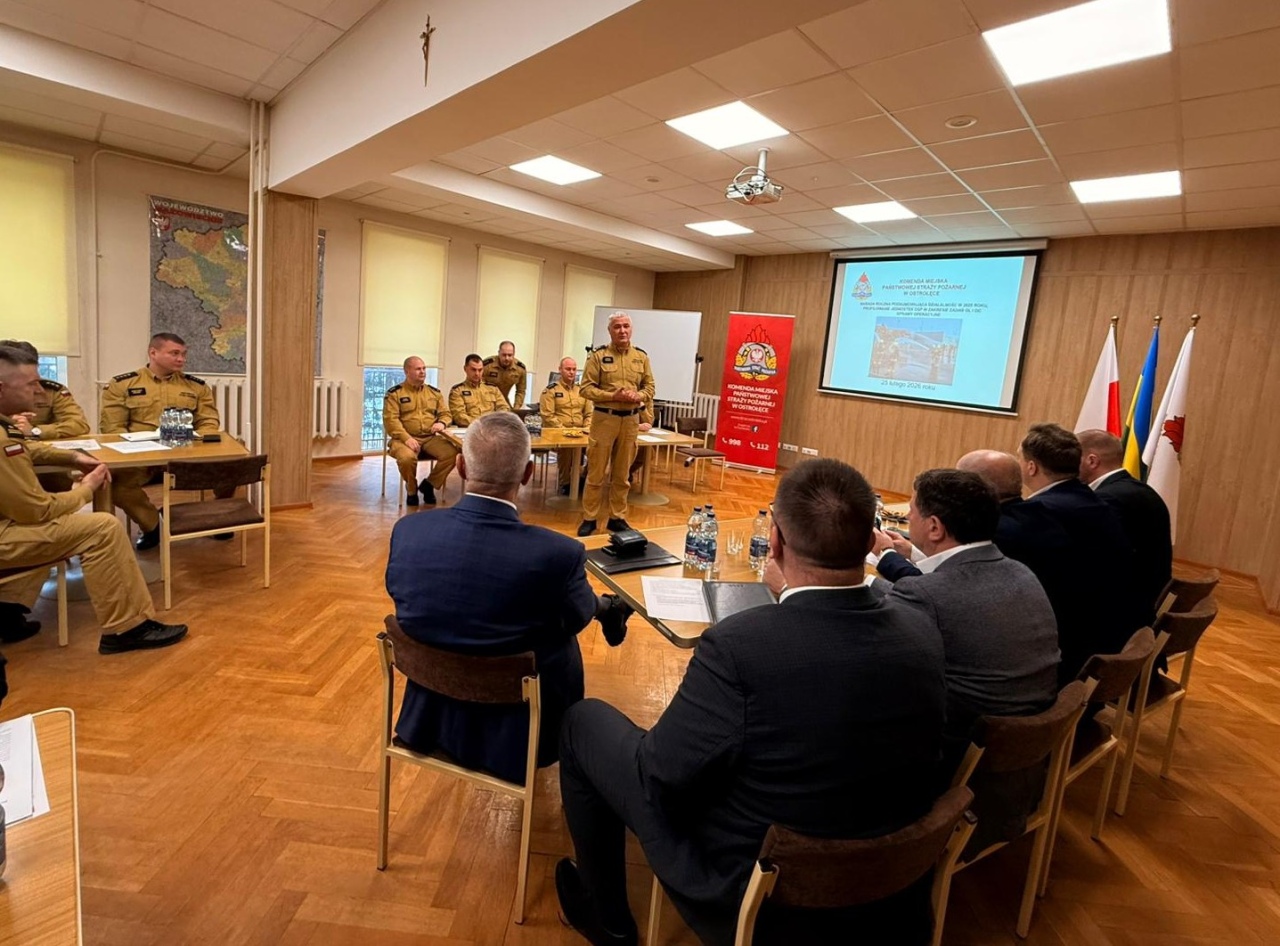 Odprawa roczna w PSP w Ostrołęce [27.02.2026] - zdjęcie #2 - eOstroleka.pl